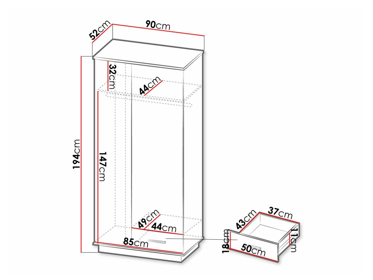 Kledingkast Tenodeu 100