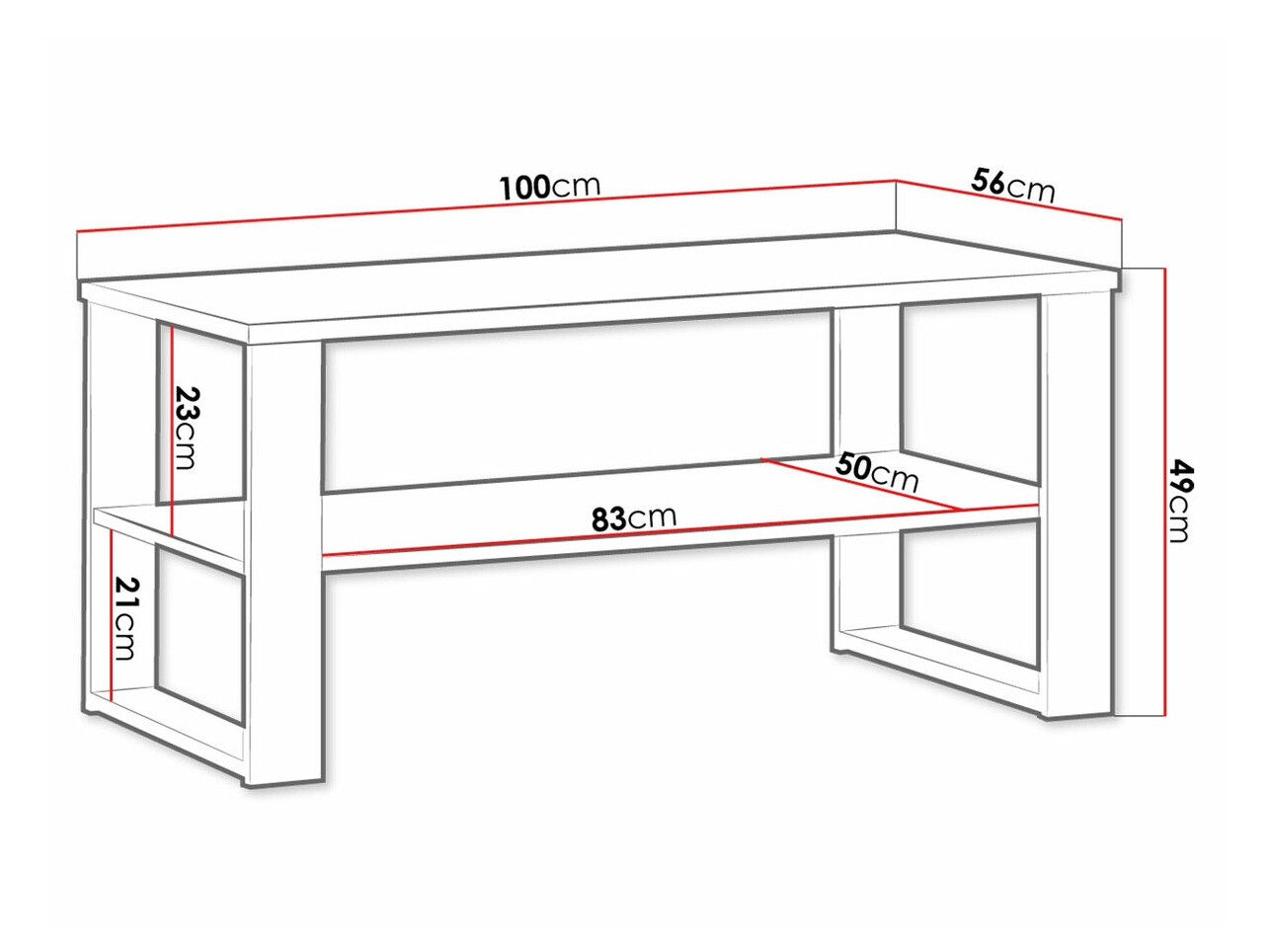Salontafel Tenodeu 108