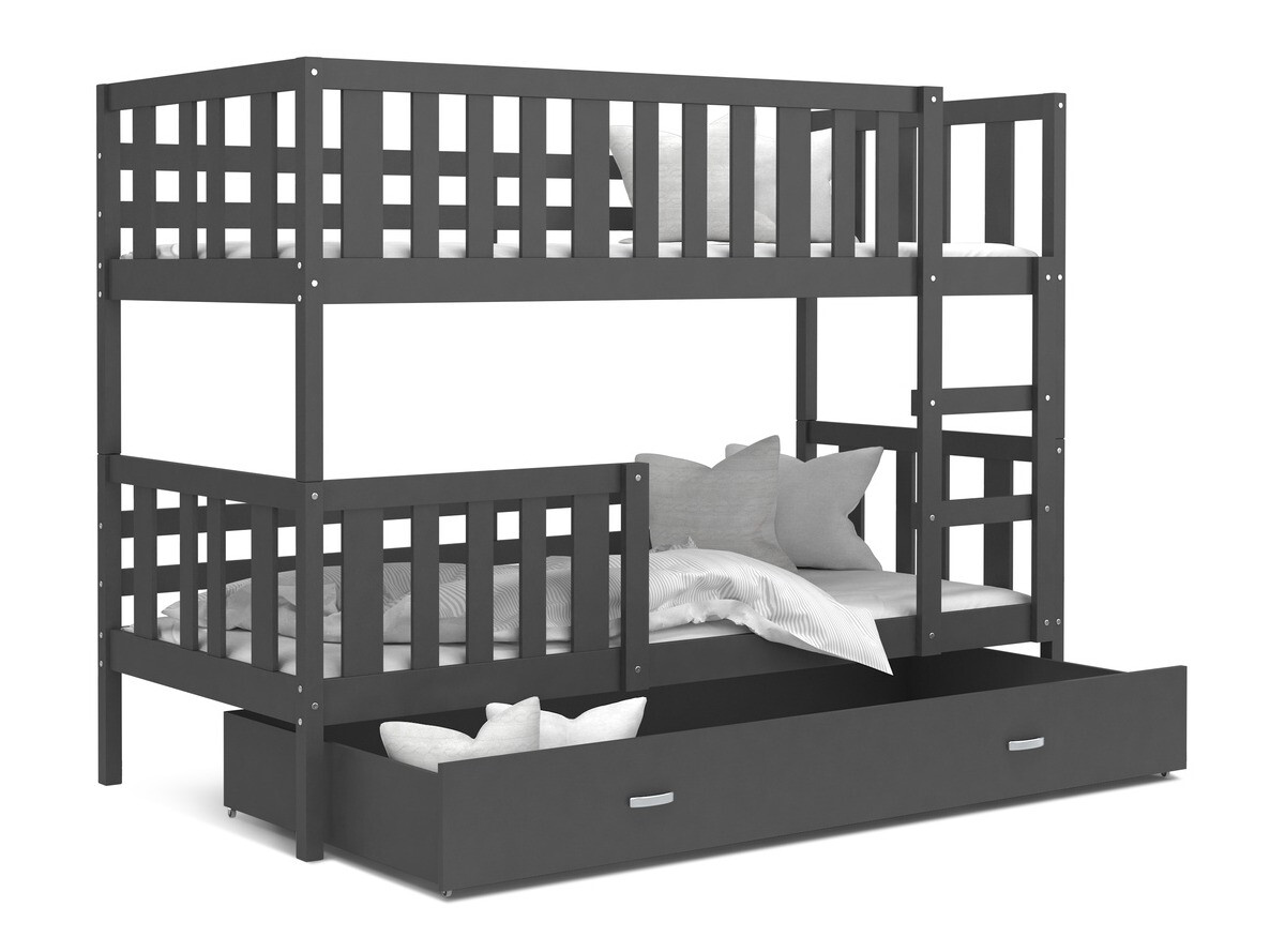 Stapelbed Aurora 147 (Grijs)