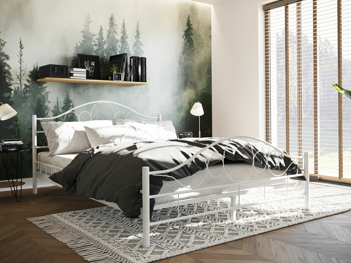 Bed Elmira 100 (Wit)
