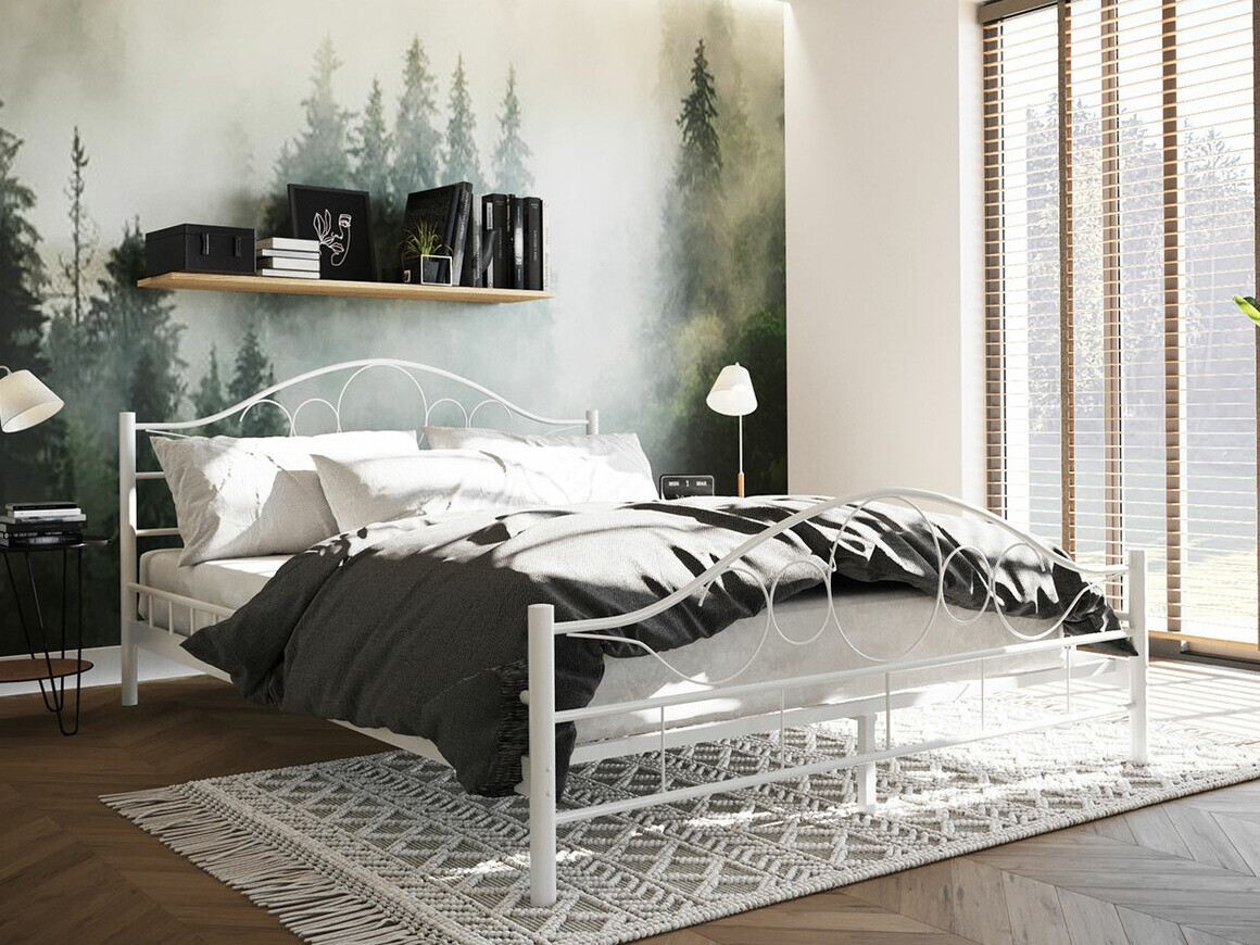 Bed Elmira 100 (Wit)