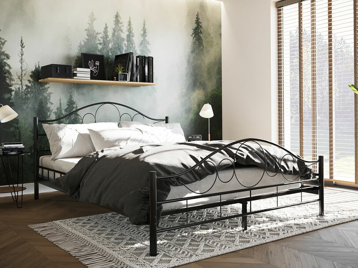 Bed Elmira 100 (Zwart)