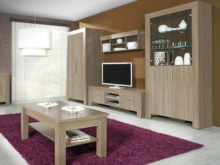 Boekenkast Melfeli 101 (Sonoma eik)