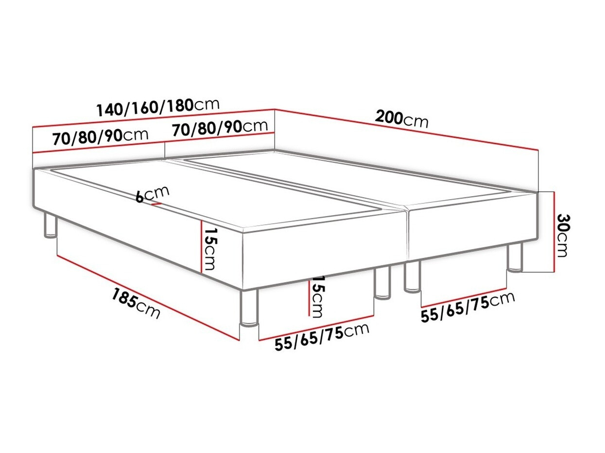 Boxspring Logan 101 (Manila 09)