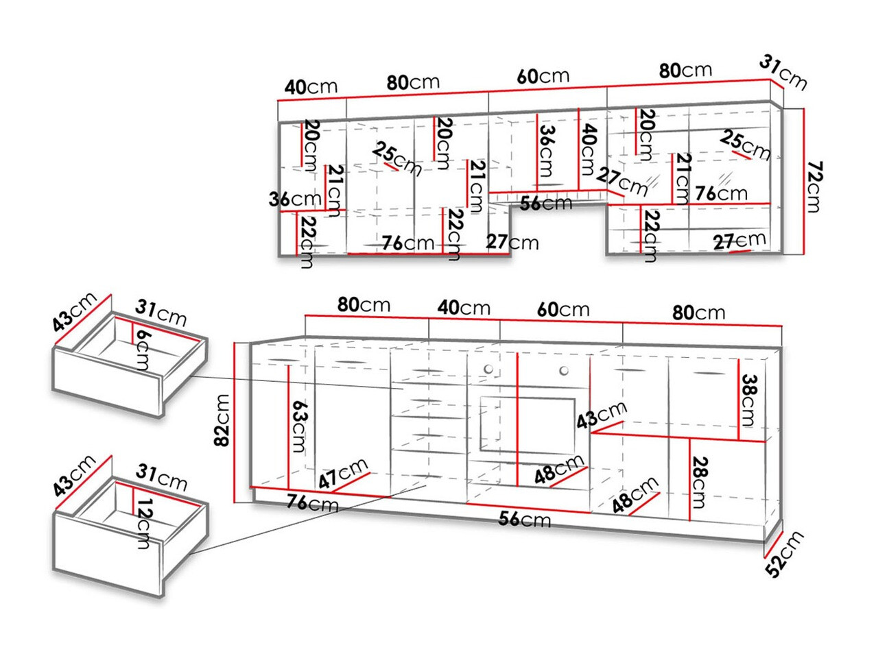Keukenset Tucson 167