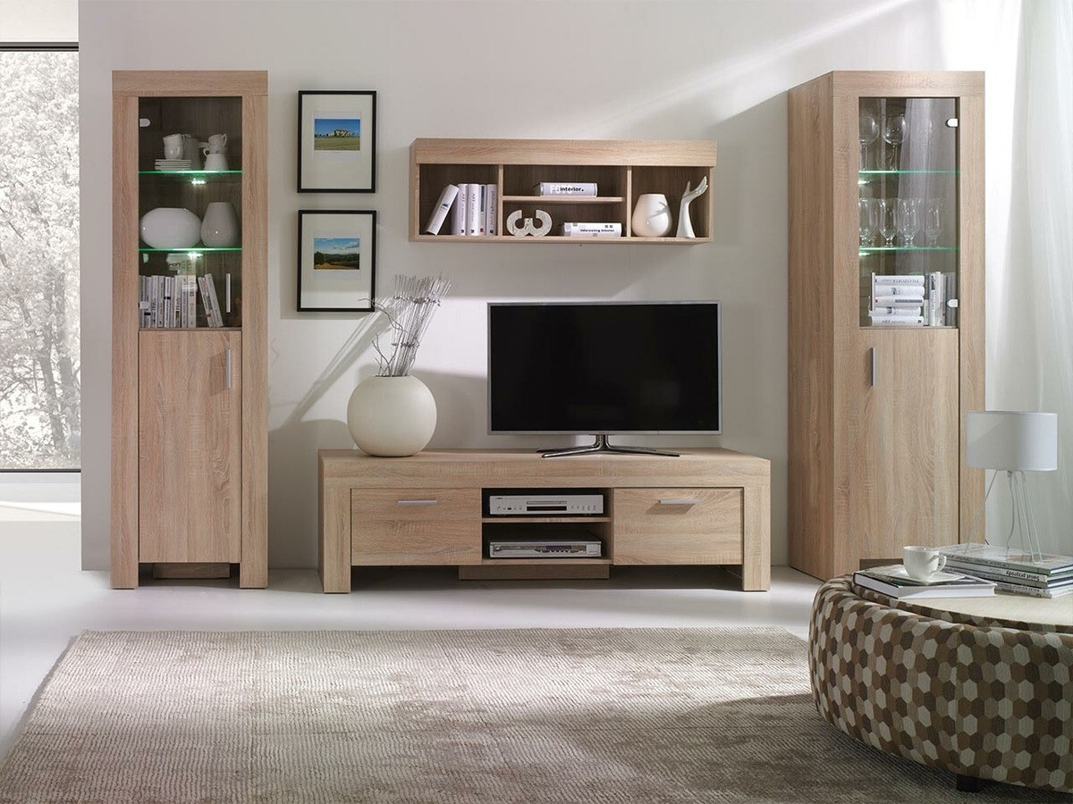 TV-meubel Melfeli 111 (Sonoma eik)