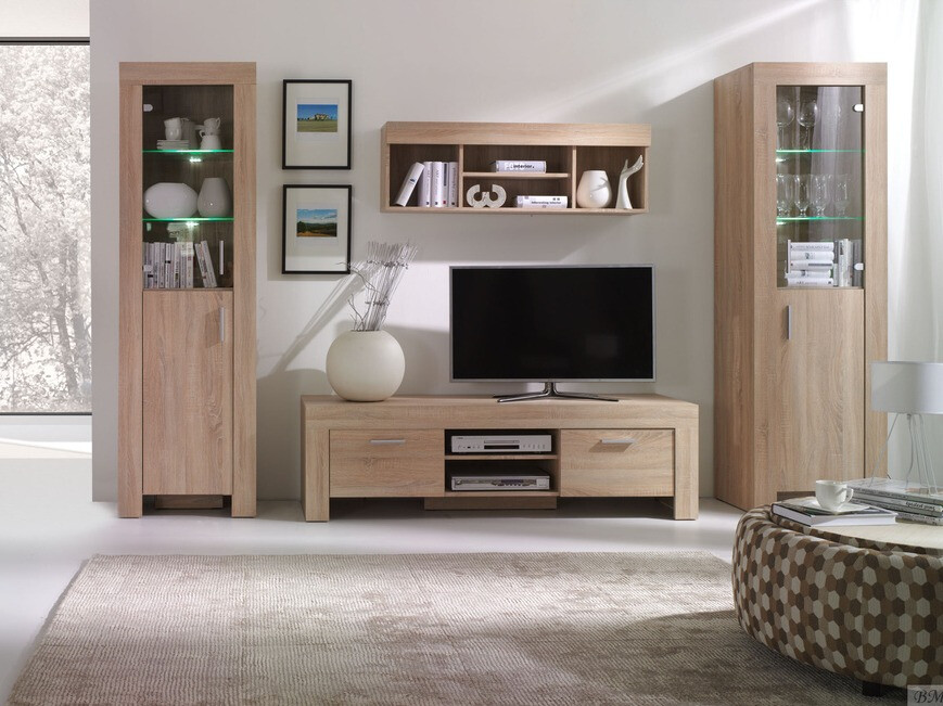 Wandplank Melfeli 123 (Sonoma eik)