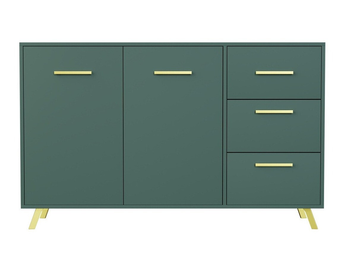 Ladekast Dortivu 118 (Groen + Gouden)