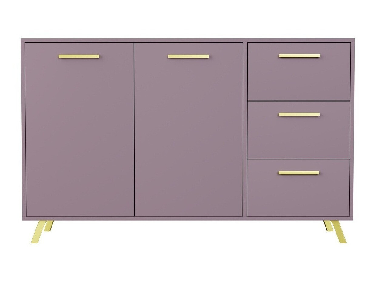Ladekast Dortivu 118 (Paars + Gouden)