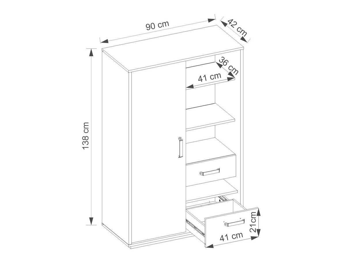 Boekenkast Orlveno 122