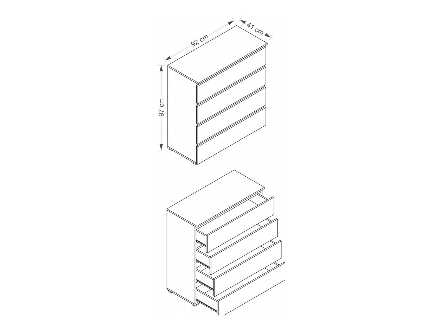 Ladekast Cirdora 103 (Sonoma eik)