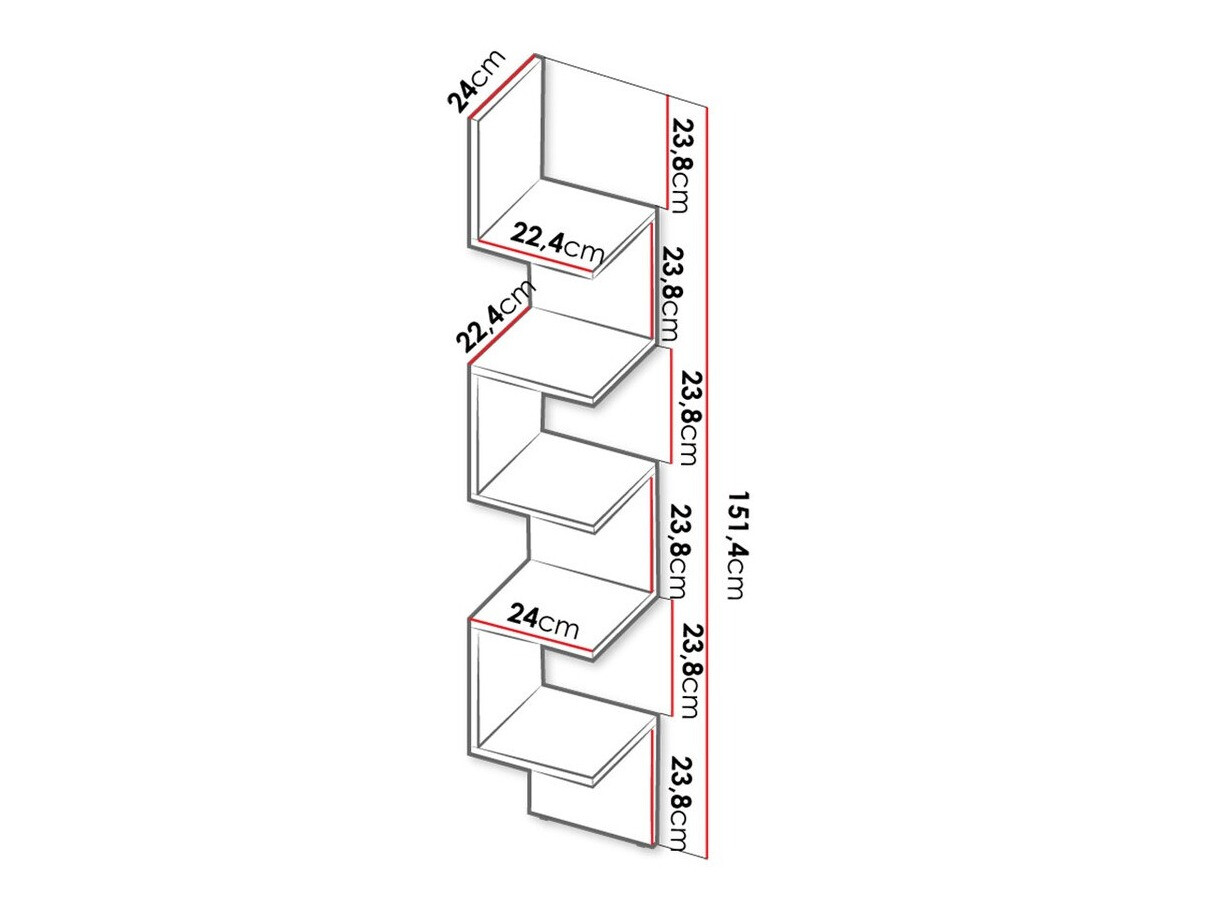 Wandplank Ogden 144