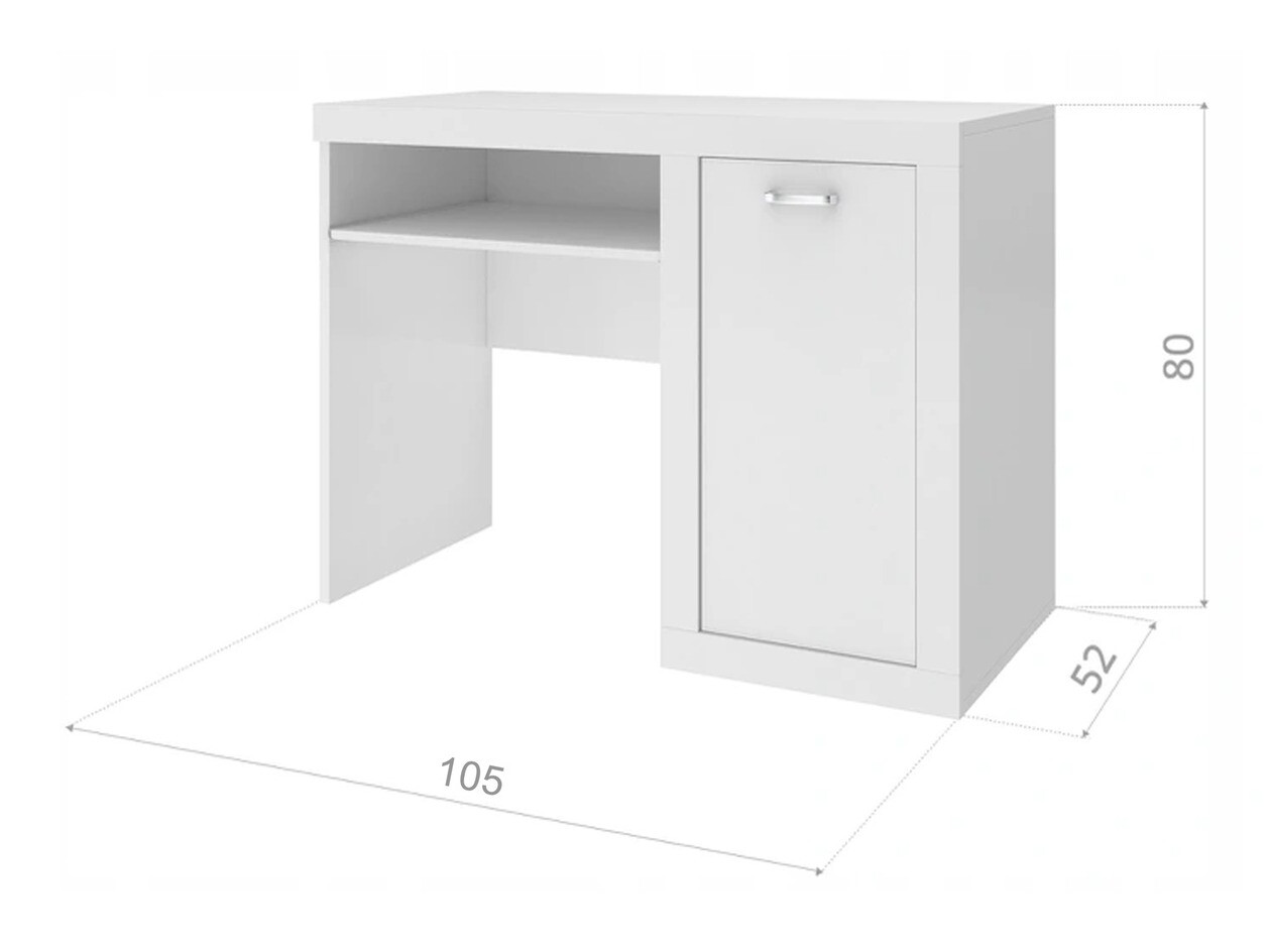 Bureau Tentive 102 (Wit + Roze)