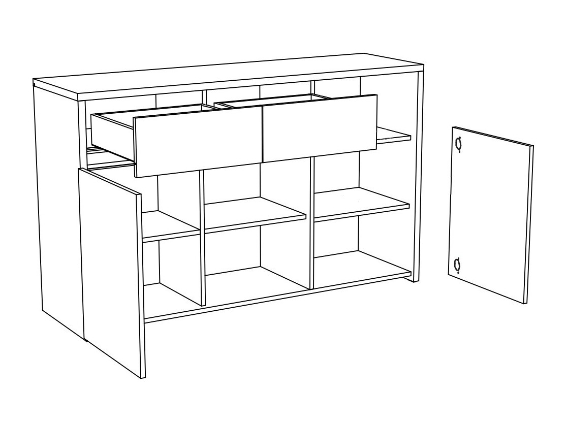 Ladekast Nolveru 106