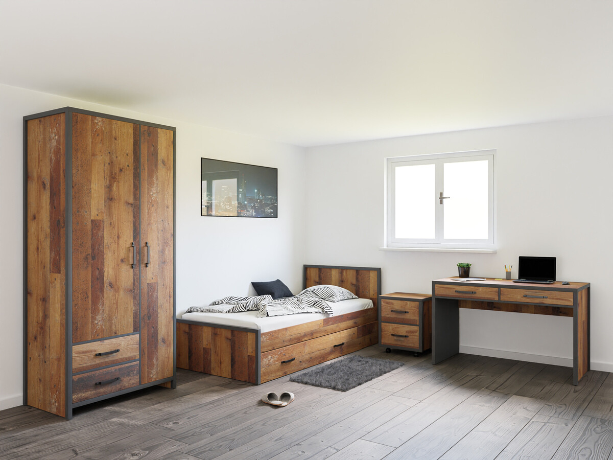 Meubelset Belsera 111 (Bruin + Matera grijs)