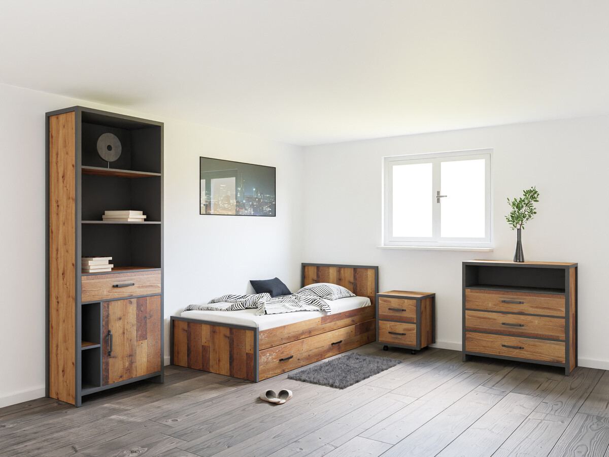 Meubelset Belsera 112 (Bruin + Matera grijs)