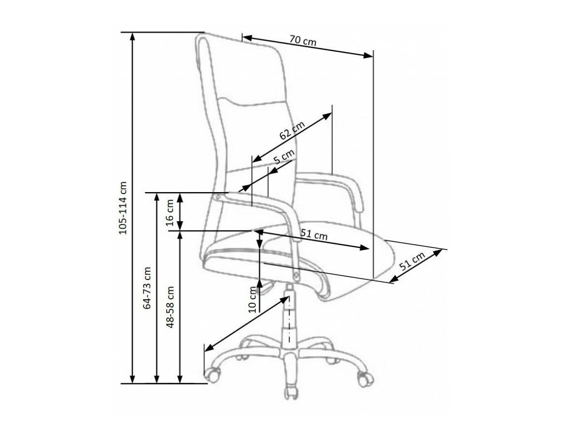 Bureaustoel Houston 191