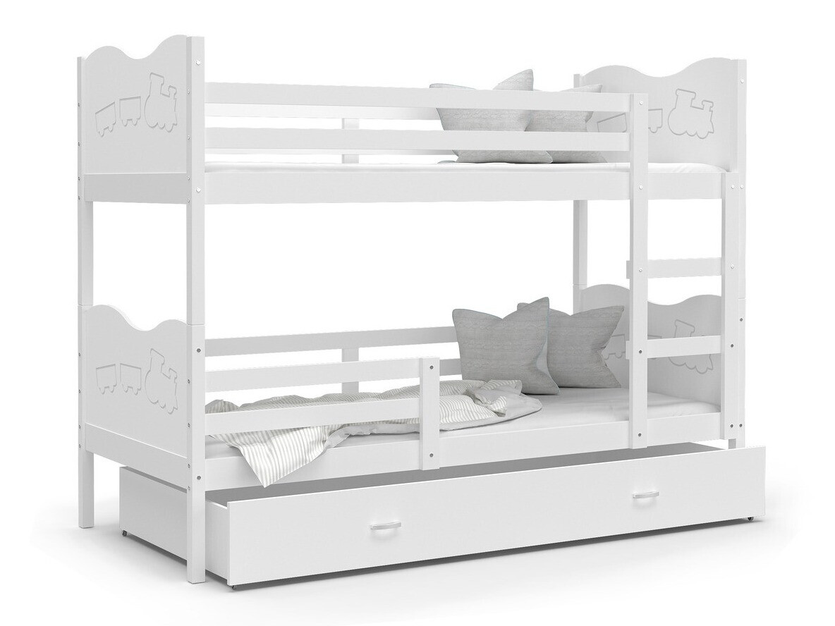 Stapelbed Aurora 112 (Wit)