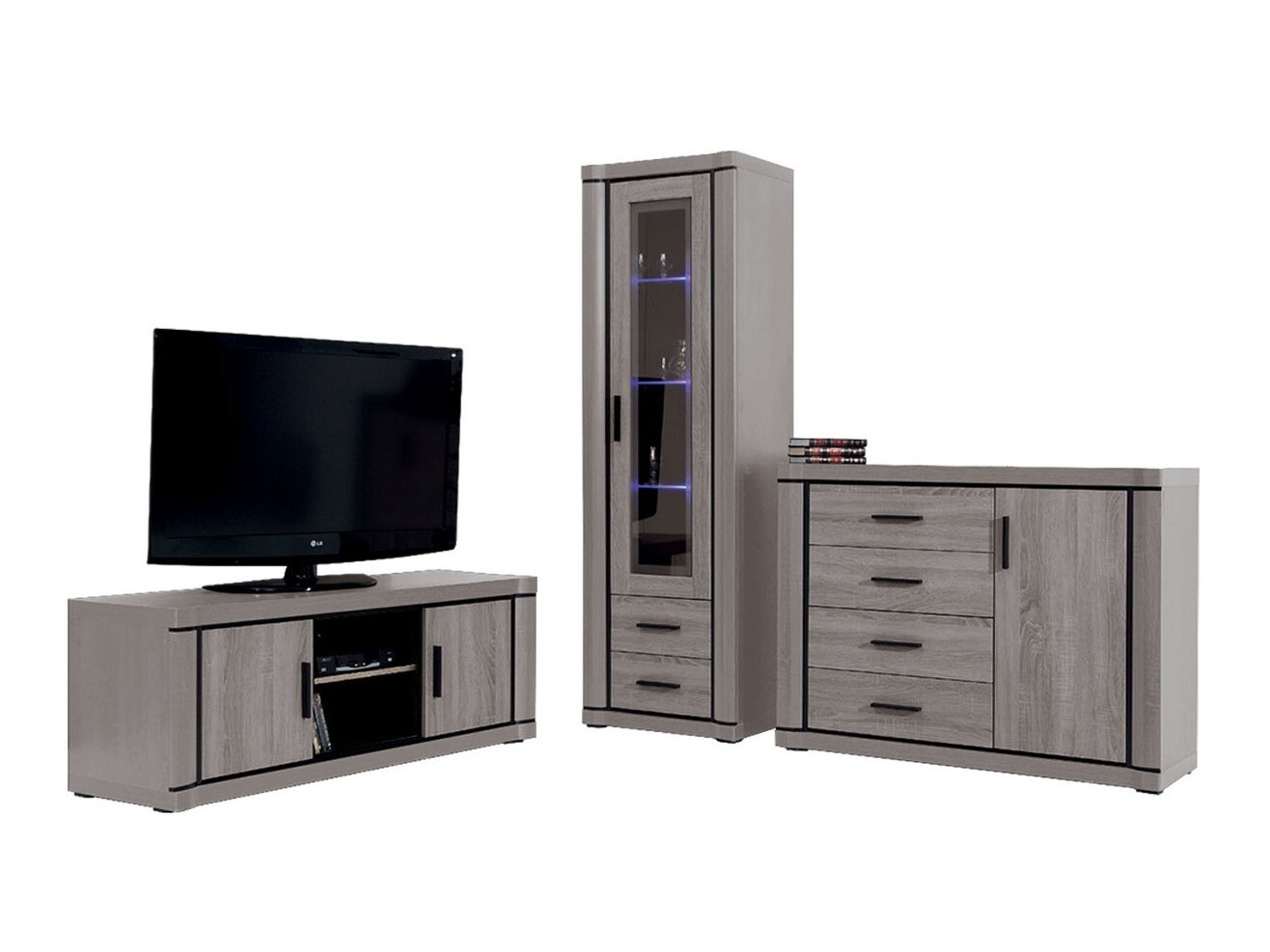 Woonkamerset Lorelie 122 (Truffel eiken)