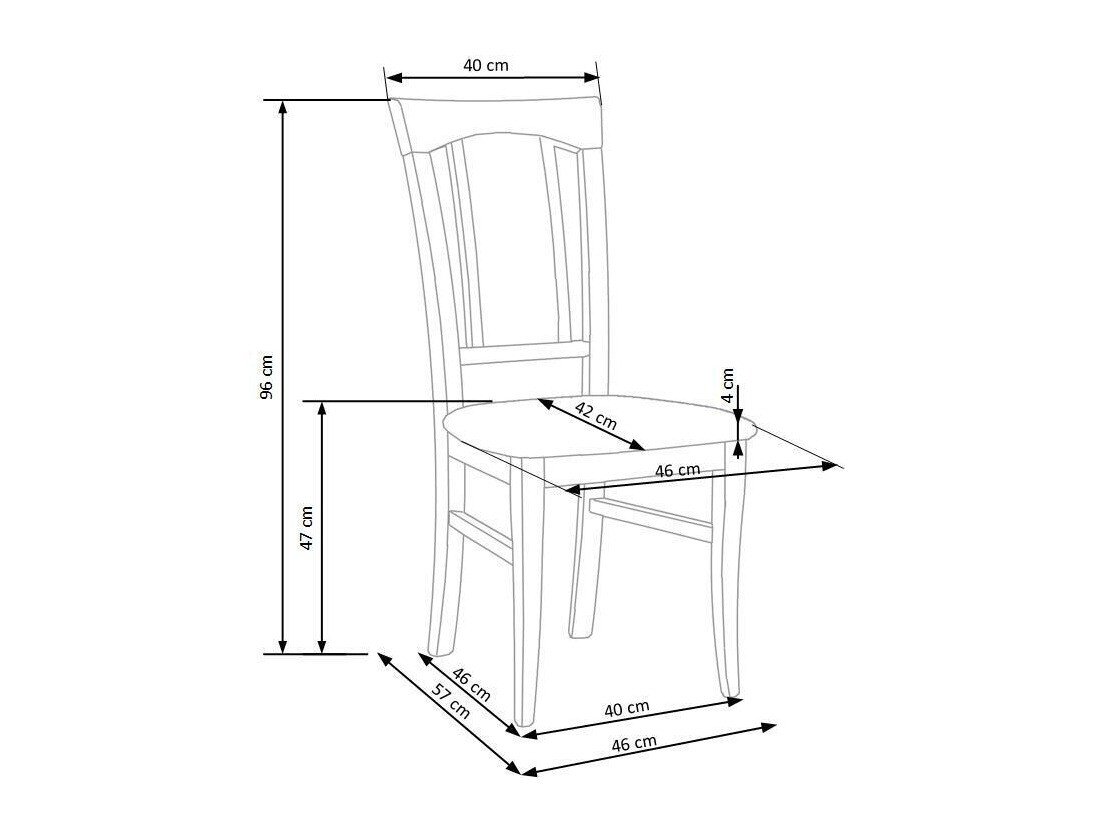 Stoel Houston 549 (Sonoma eik)