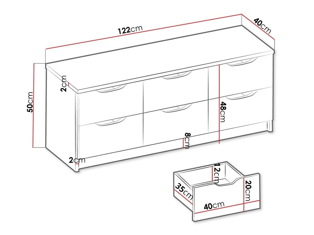 Ladekast Bristol 157
