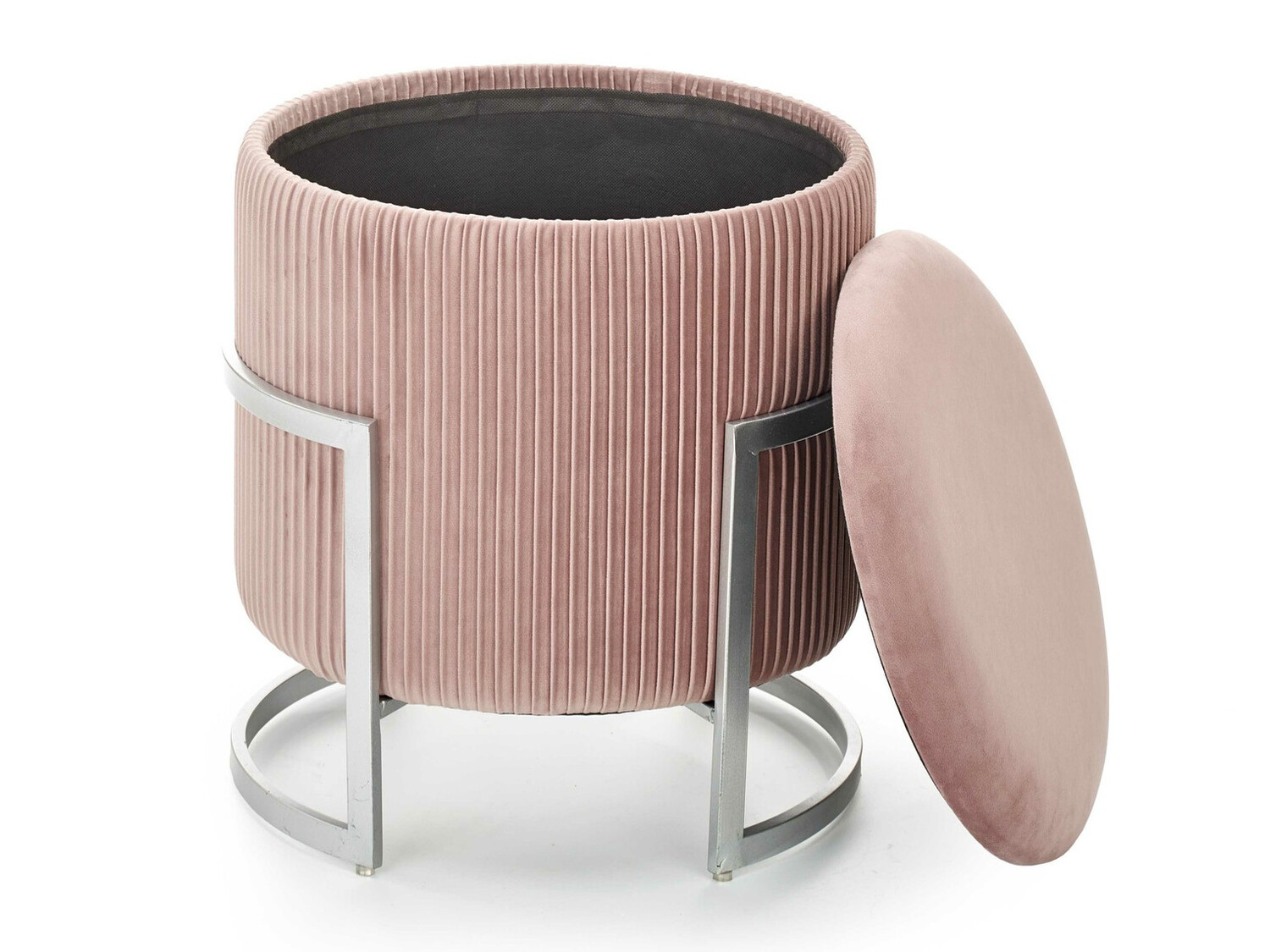 Poef Houston 1256 (Lichtroze)