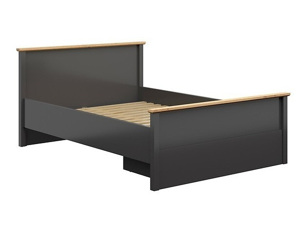 Slaapkamer set Sordoro 123 (Grafiet + Artisan eiken)