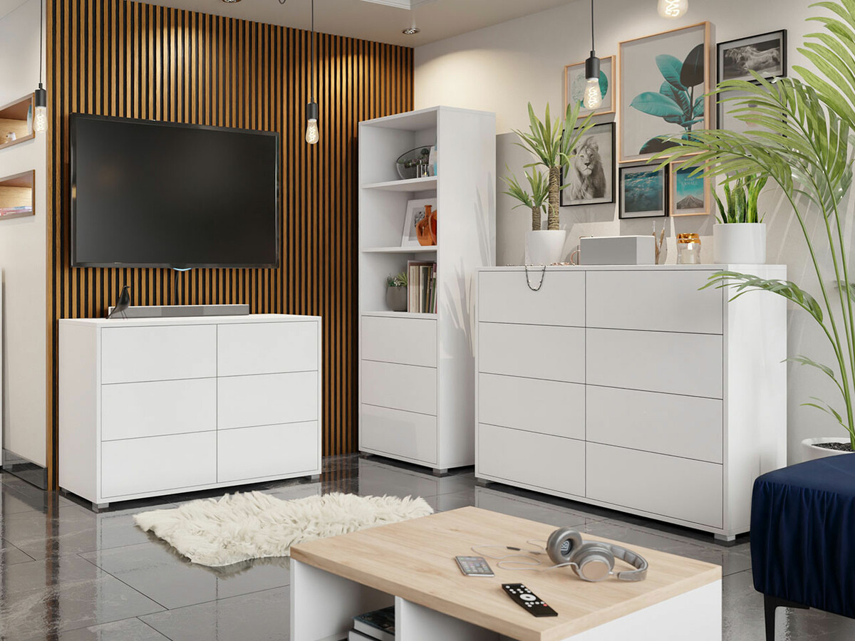 Woonkamerset Comfivo Fersoe 107 (Wit)