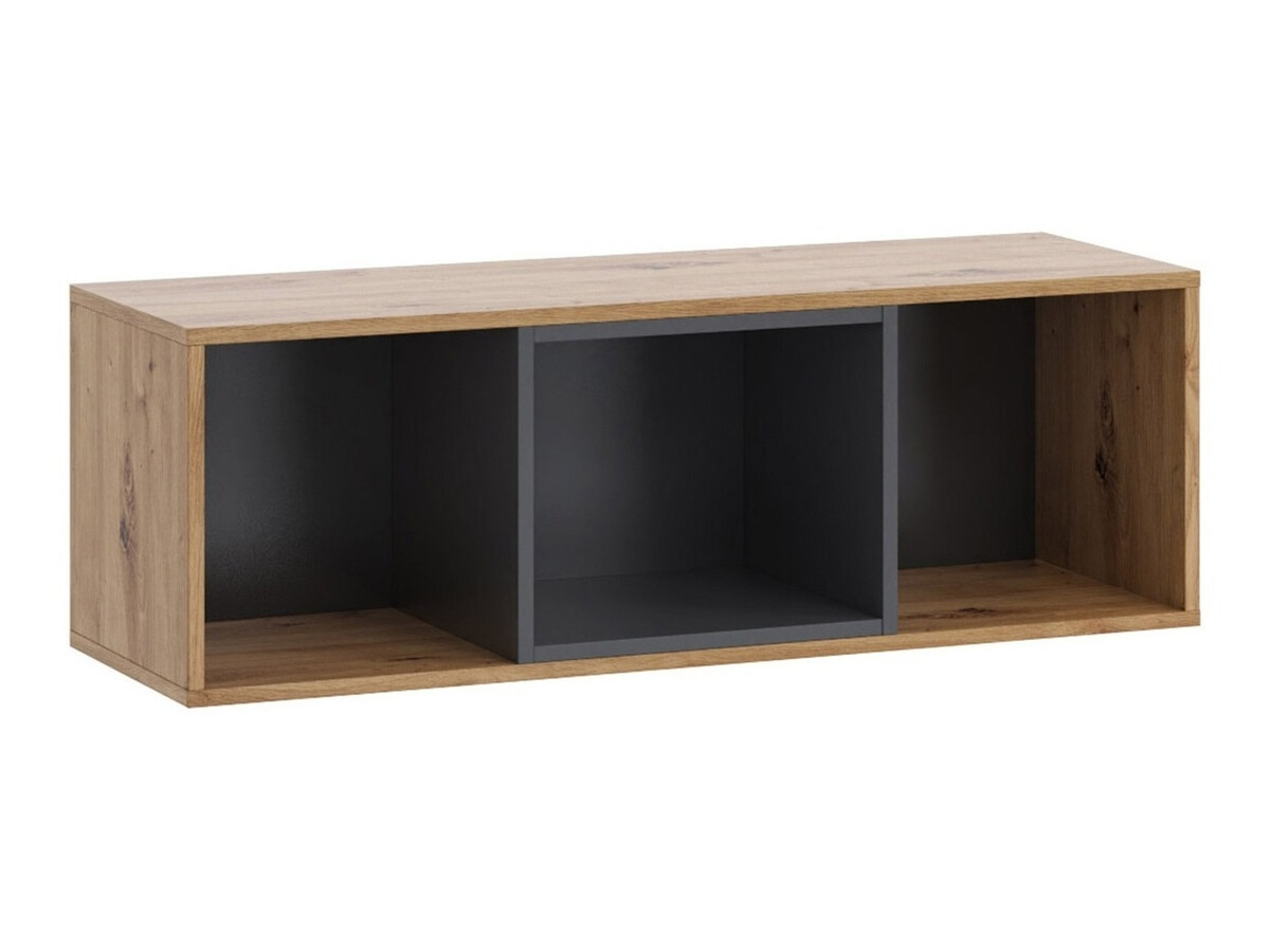 Woonkamerset Baltesi 114 (Artisan eiken + Zwart)