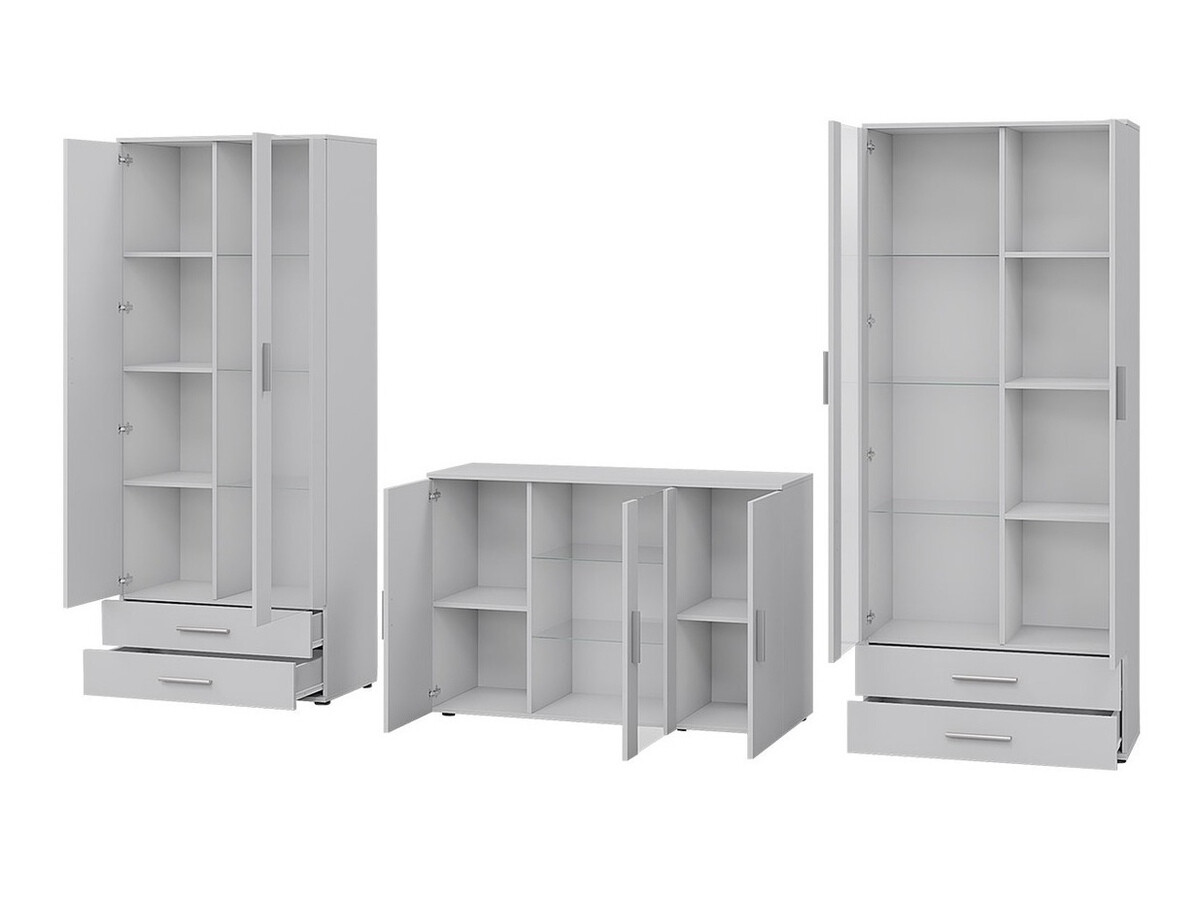 Woonkamerset Tornola 111 (Lefkas eik + Zwart)