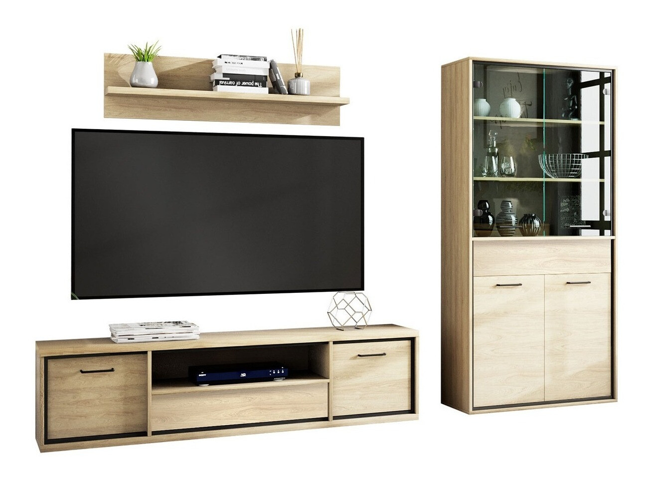 Woonkamerset Etrmoni 119 (Licht hout)