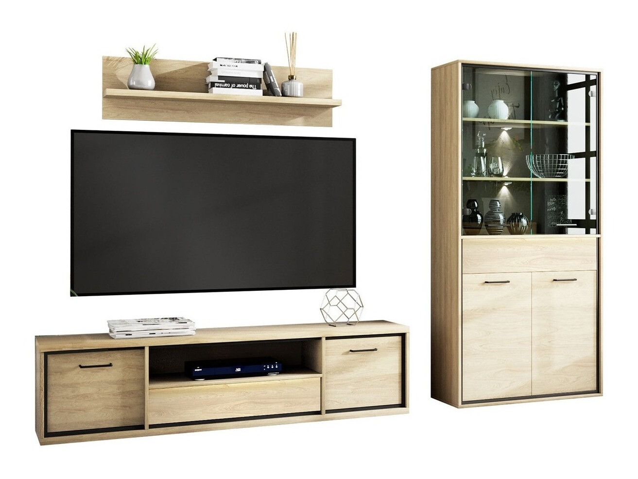 Woonkamerset Etrmoni 119 (Licht hout)