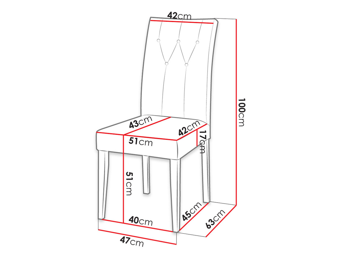 Stoel Racine 109 (Magic Velvet 2258)