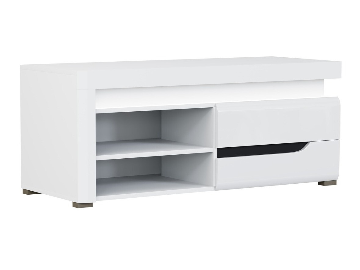 TV-meubel Revelmi 100 (Glanzend wit + Wit)
