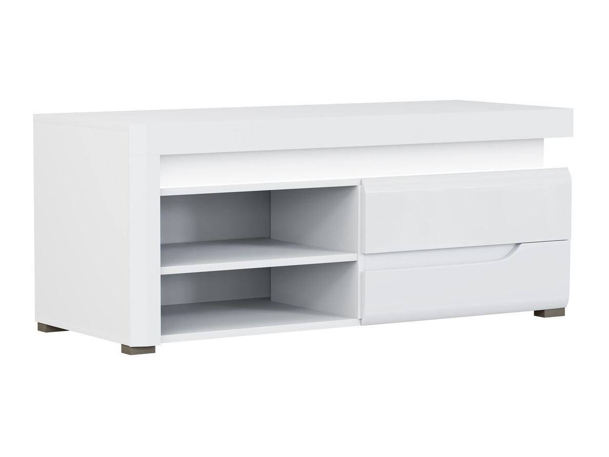 TV-meubel Revelmi 100 (Glanzend wit + Wit)