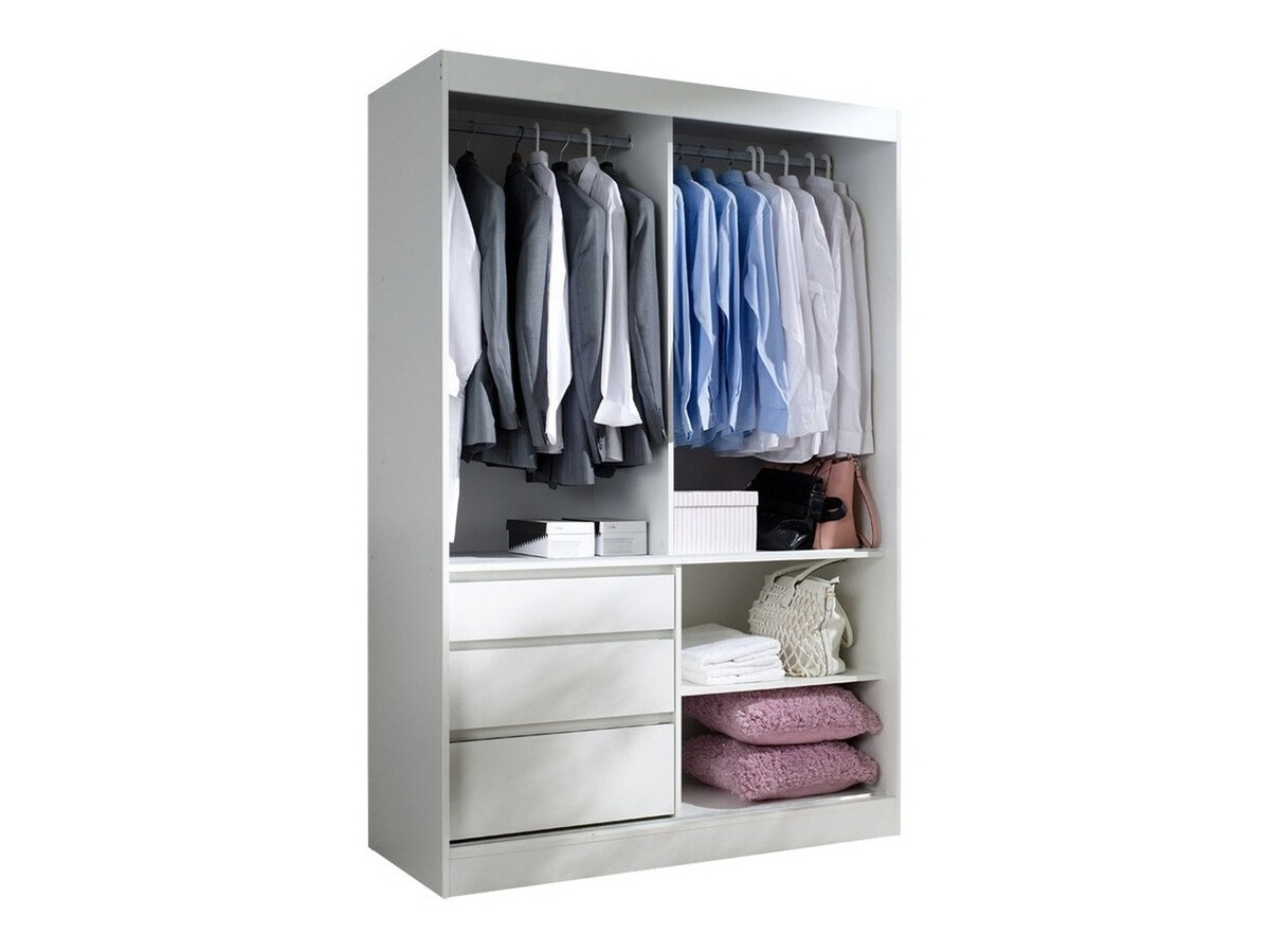 Kledingkast Toledo 115 (Lefkas eik + Matzwart)