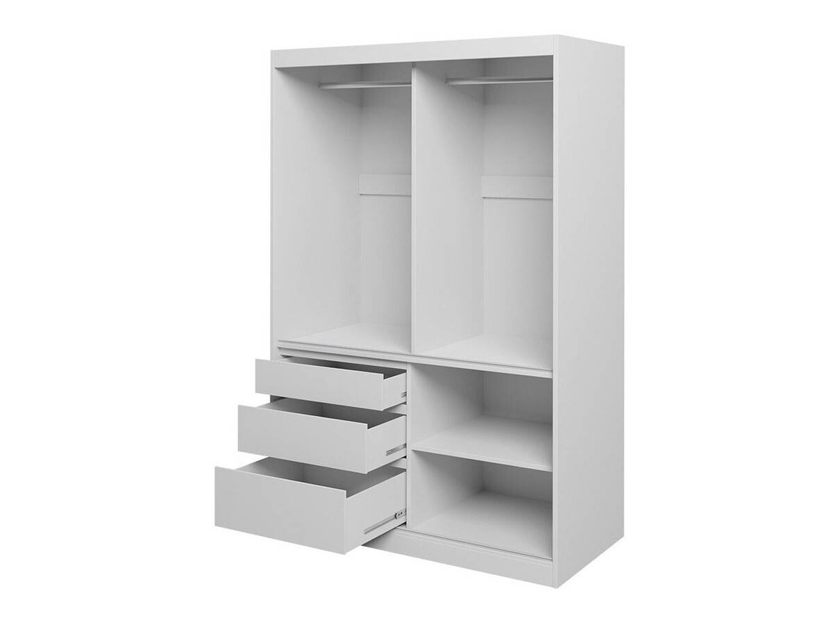 Kledingkast Toledo 115 (Lefkas eik + Matzwart)