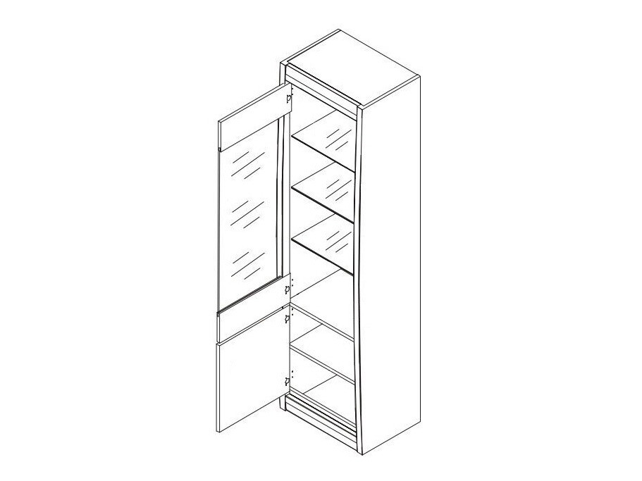 Boekenkast Loretri 107