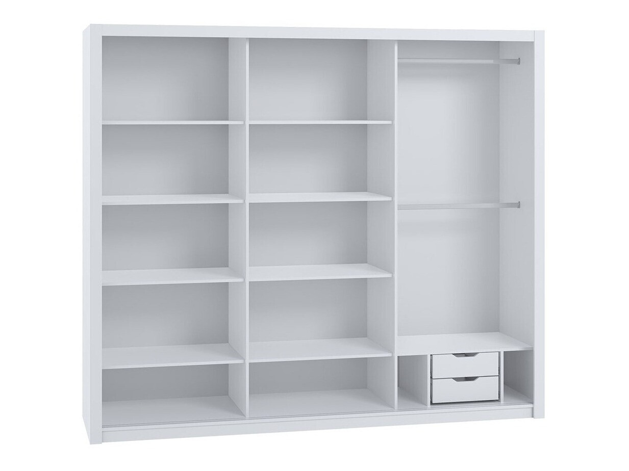 Kledingkast Catromi 111 (Wit)