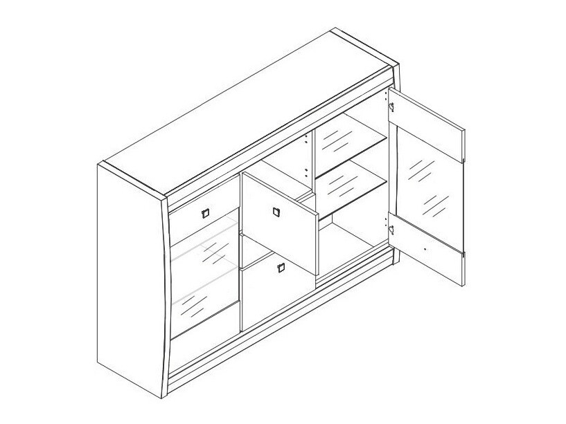Ladekast Loretri 106