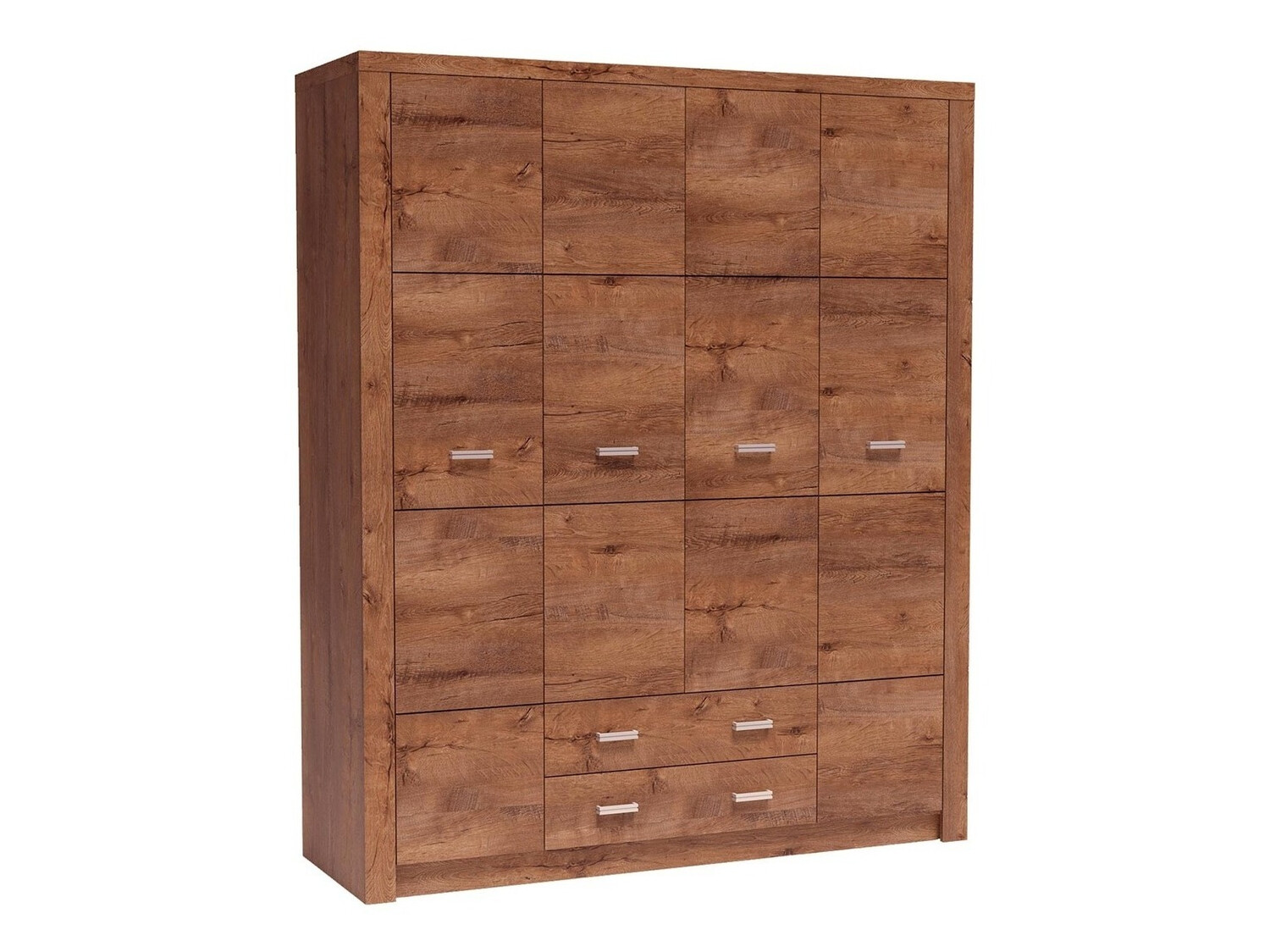 Kledingkast Serfeno 116 (Licht essenhout)