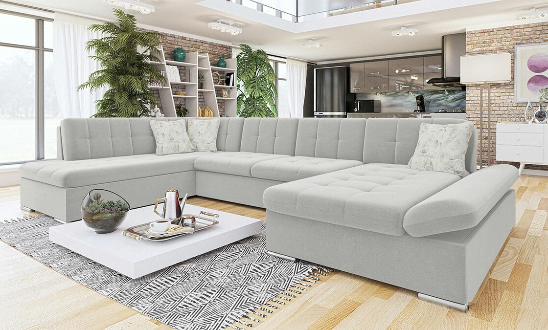 Hoekbank Comfivo 149 (Venus Velvet 2921 + Lea 533)