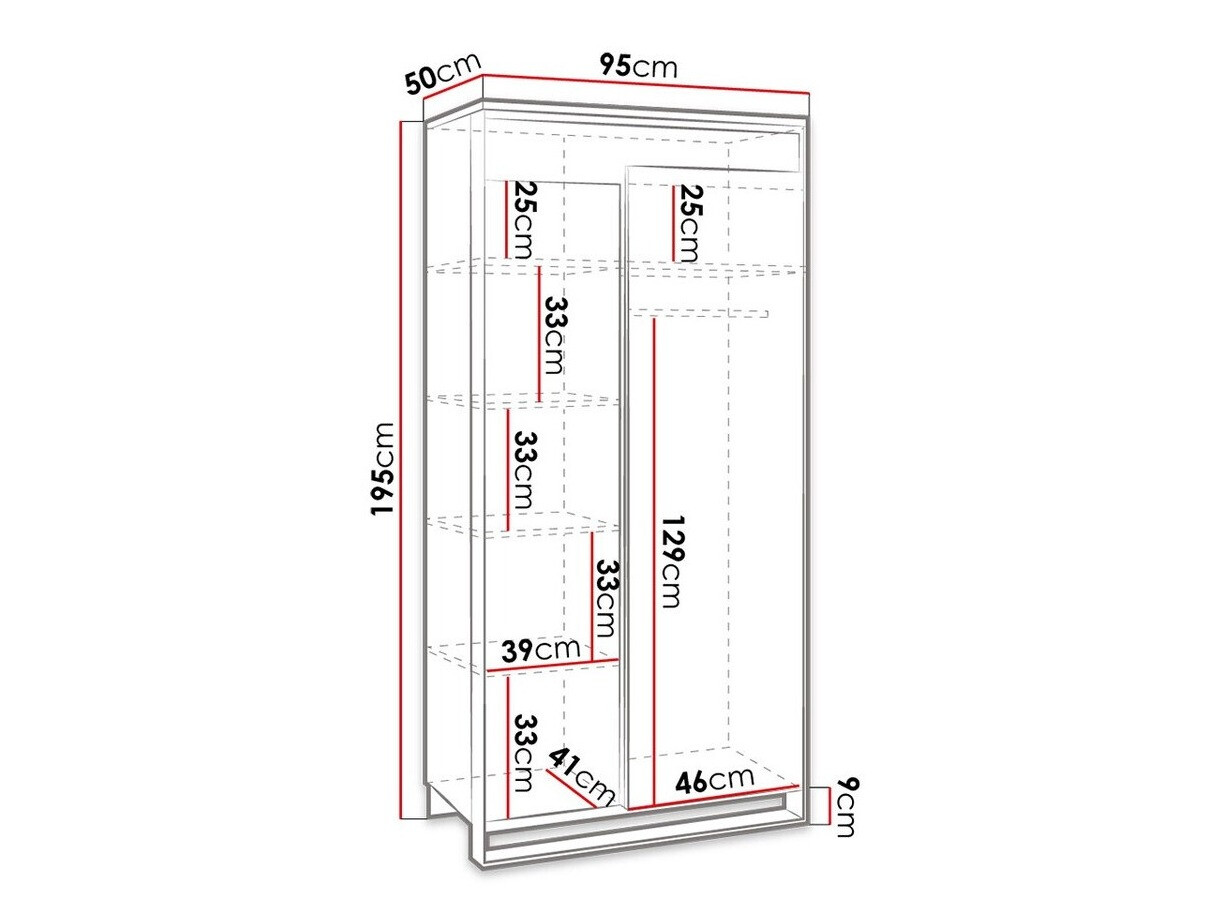 Kledingkast Luliru 126