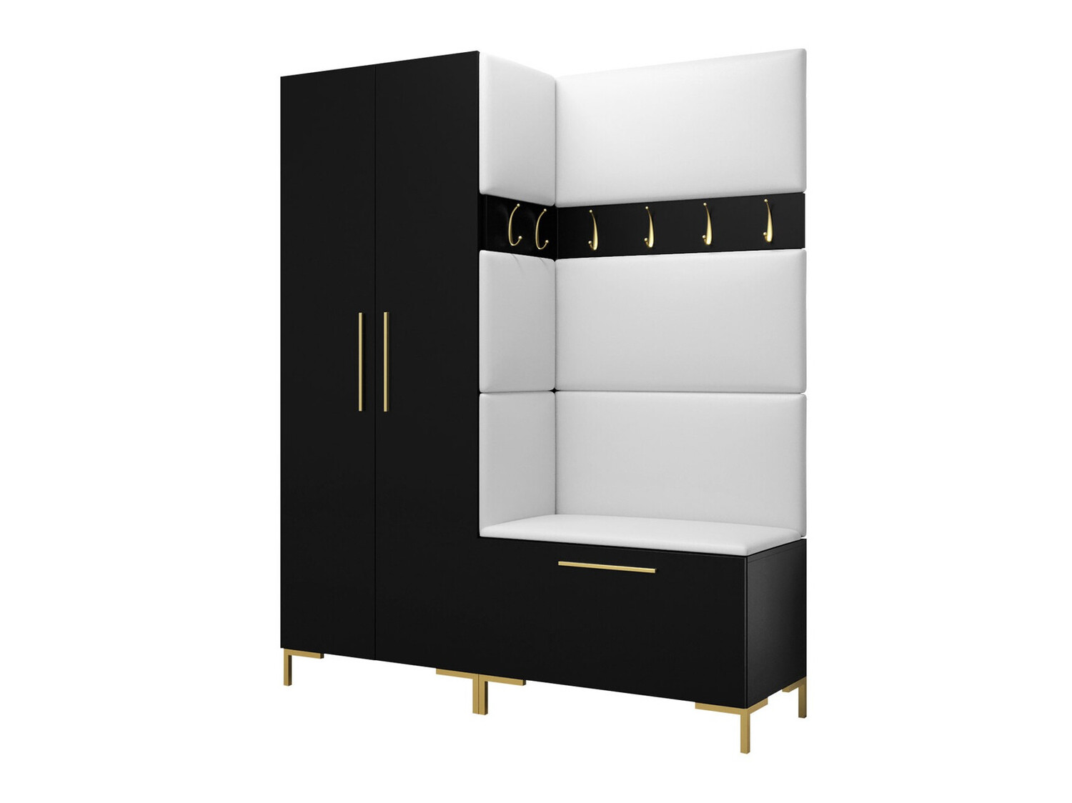 Gangmeubelset Tivsoa 100 (Zwart)