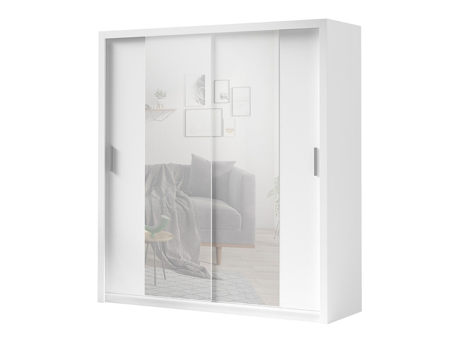 Kledingkast Catromi 108 (Wit)