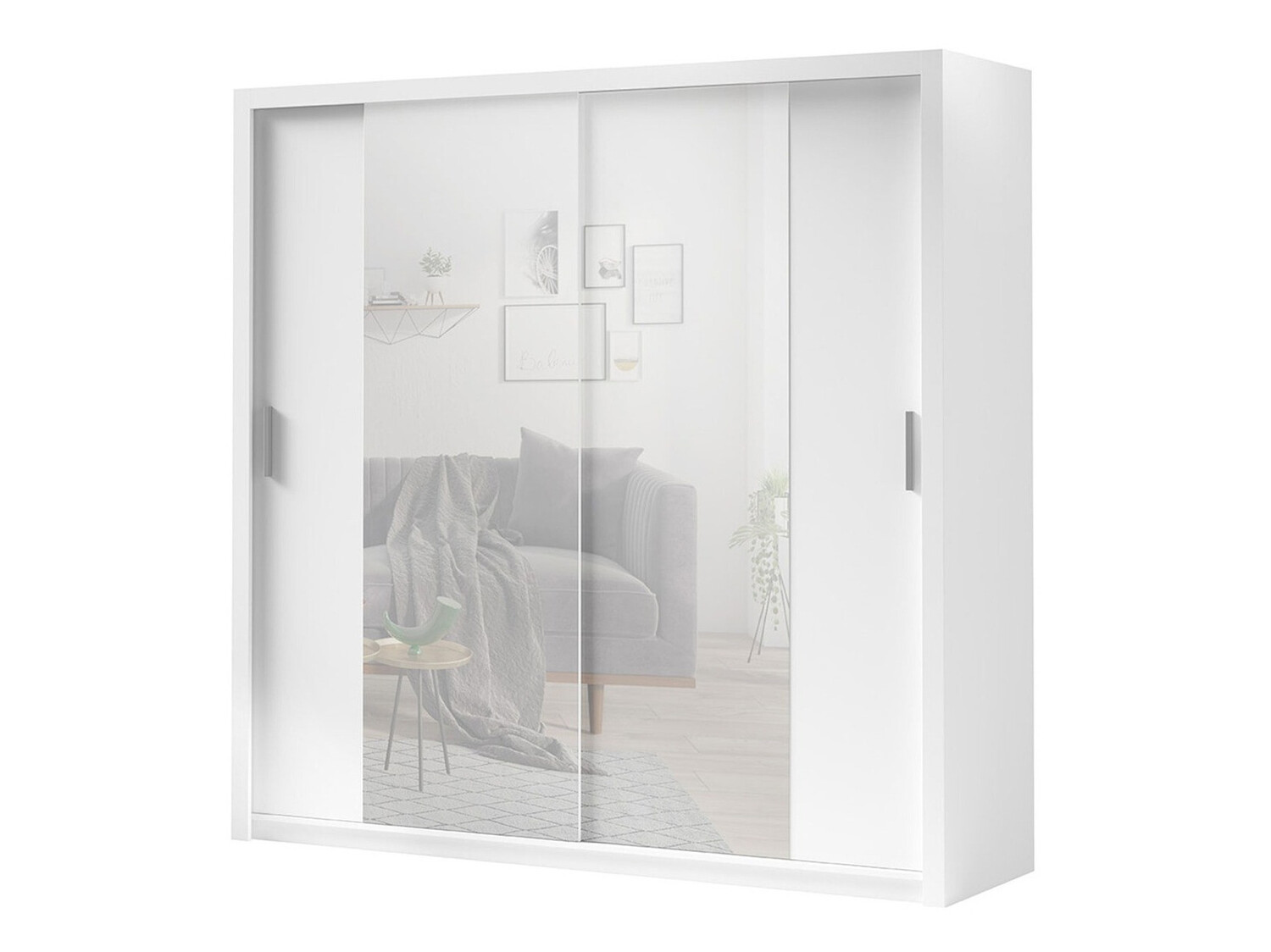 Kledingkast Catromi 110 (Wit)