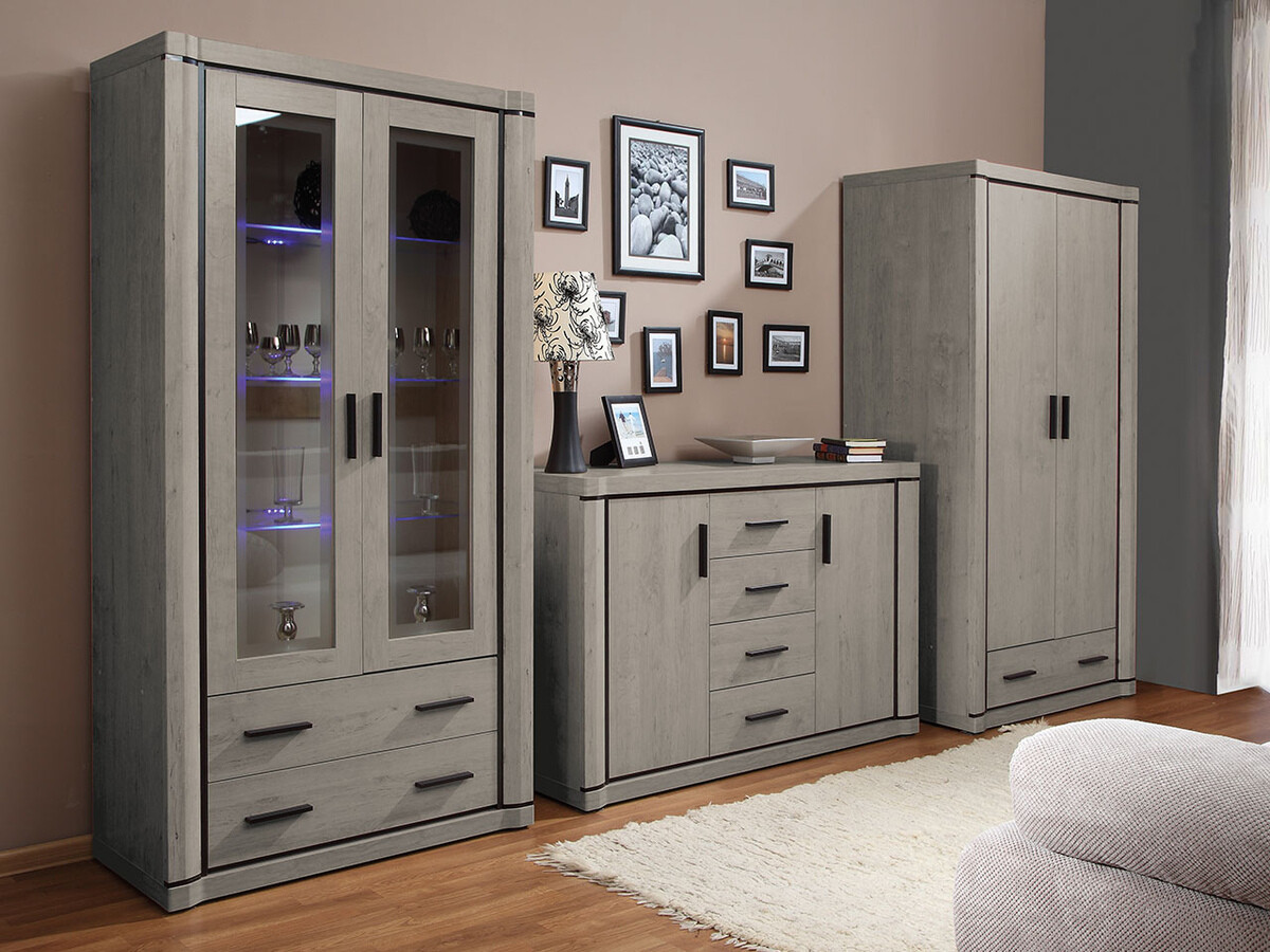 Kledingkast Lorelie 118 (Truffel eiken)