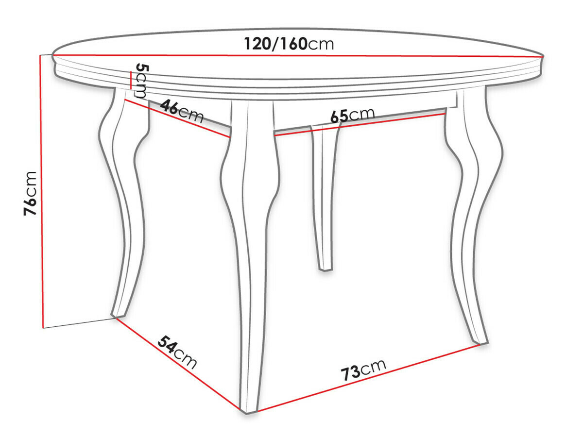 Eetkamerset Racine 138 (Glanzend wit + Magic Velvet 2216)