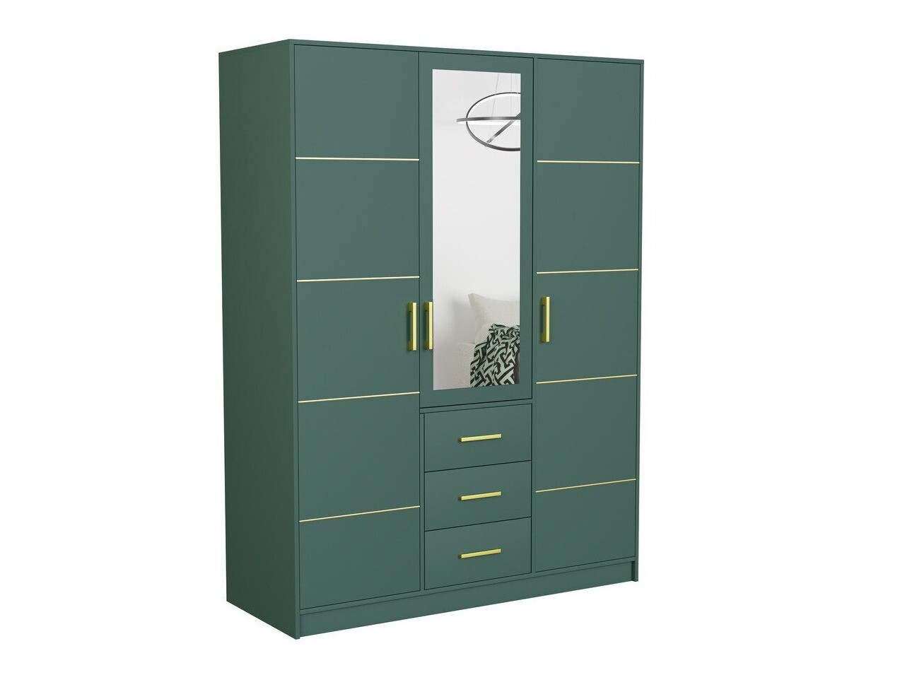 Kledingkast Dortivu 111 (Groen)