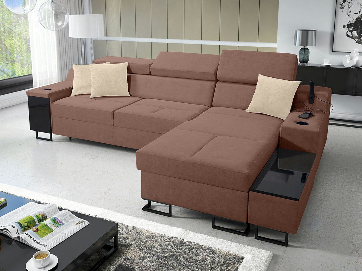 Hoekbank Sarasota 159 (Uttario Velvet 2955 + Uttario Velvet 2978)